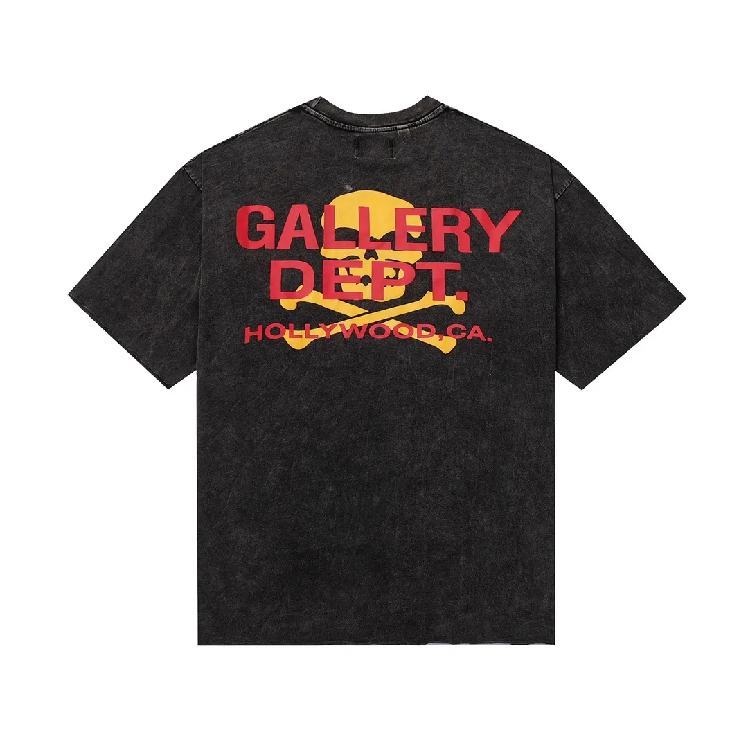 GALLERY.DEPT Summer new short-sleeved model number: D3057#P116 Color: black Size: S M L XL